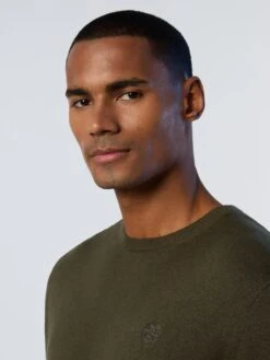 Crew-neck Sweater With Logo 41 Crew-neck Sweater With Logo -North Sails Apparel hi res 699858 0437 det2