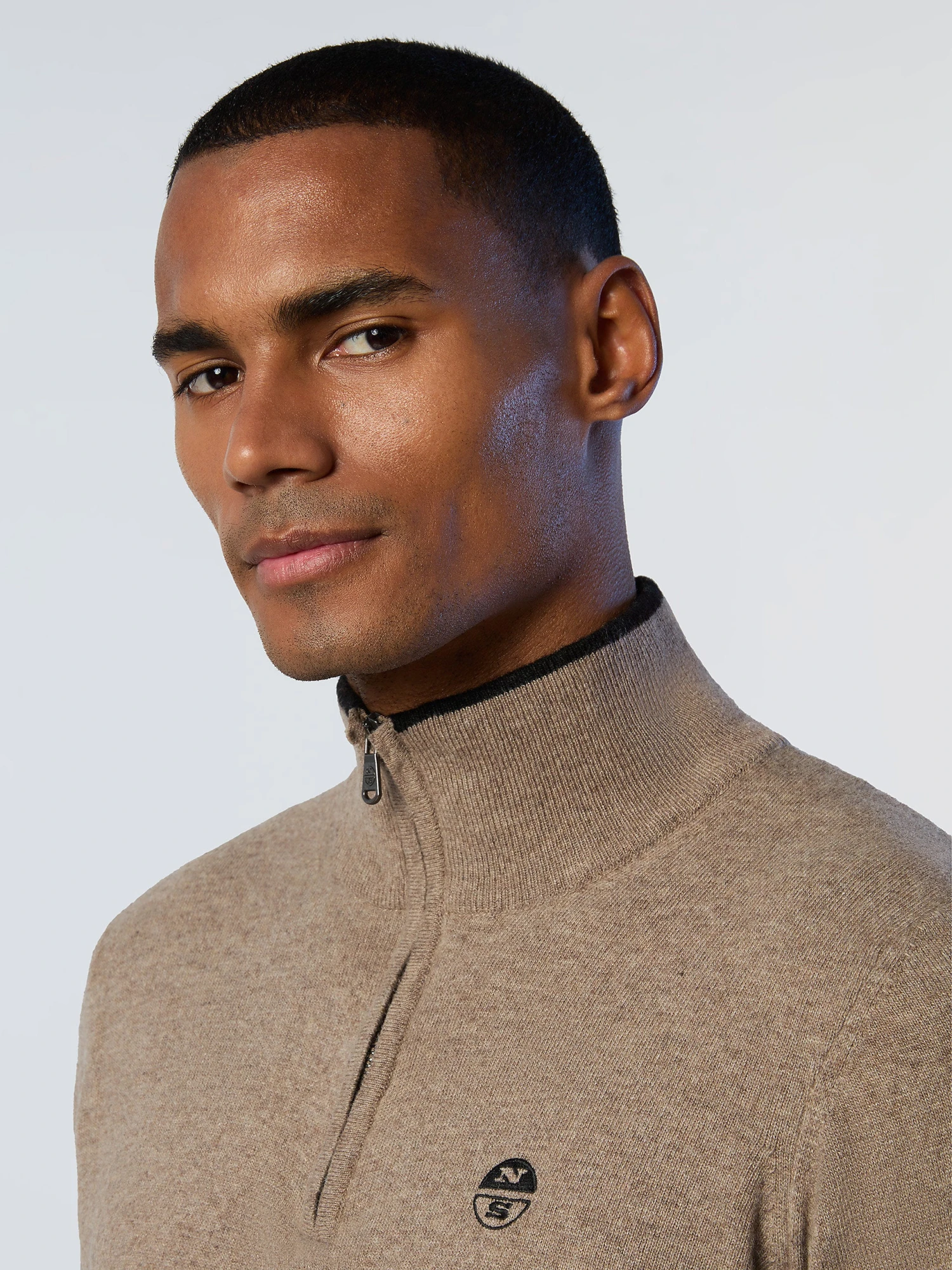 Eco Cashmere Half-zipper Sweater 7 Eco Cashmere Half-zipper Sweater - Image 5