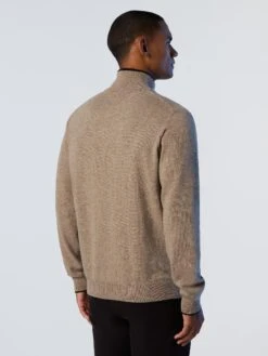 Eco Cashmere Half-zipper Sweater 19 Eco Cashmere Half-zipper Sweater -North Sails Apparel hi res 699861 0335 msback1