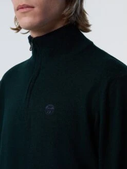 Eco Cashmere Half-zipper Sweater 25 Eco Cashmere Half-zipper Sweater -North Sails Apparel hi res 699861 0413 det2