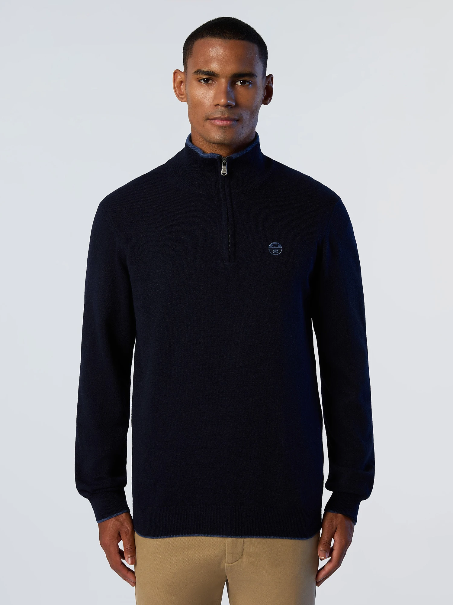 Eco Cashmere Half-zipper Sweater 13 Eco Cashmere Half-zipper Sweater - Image 11