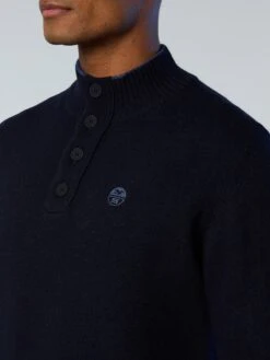 Half-button Cashmere Sweater -North Sails Apparel hi res 699863 0802 det2
