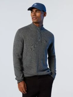 Half-button Cashmere Sweater -North Sails Apparel hi res 699863 0928 msfront2