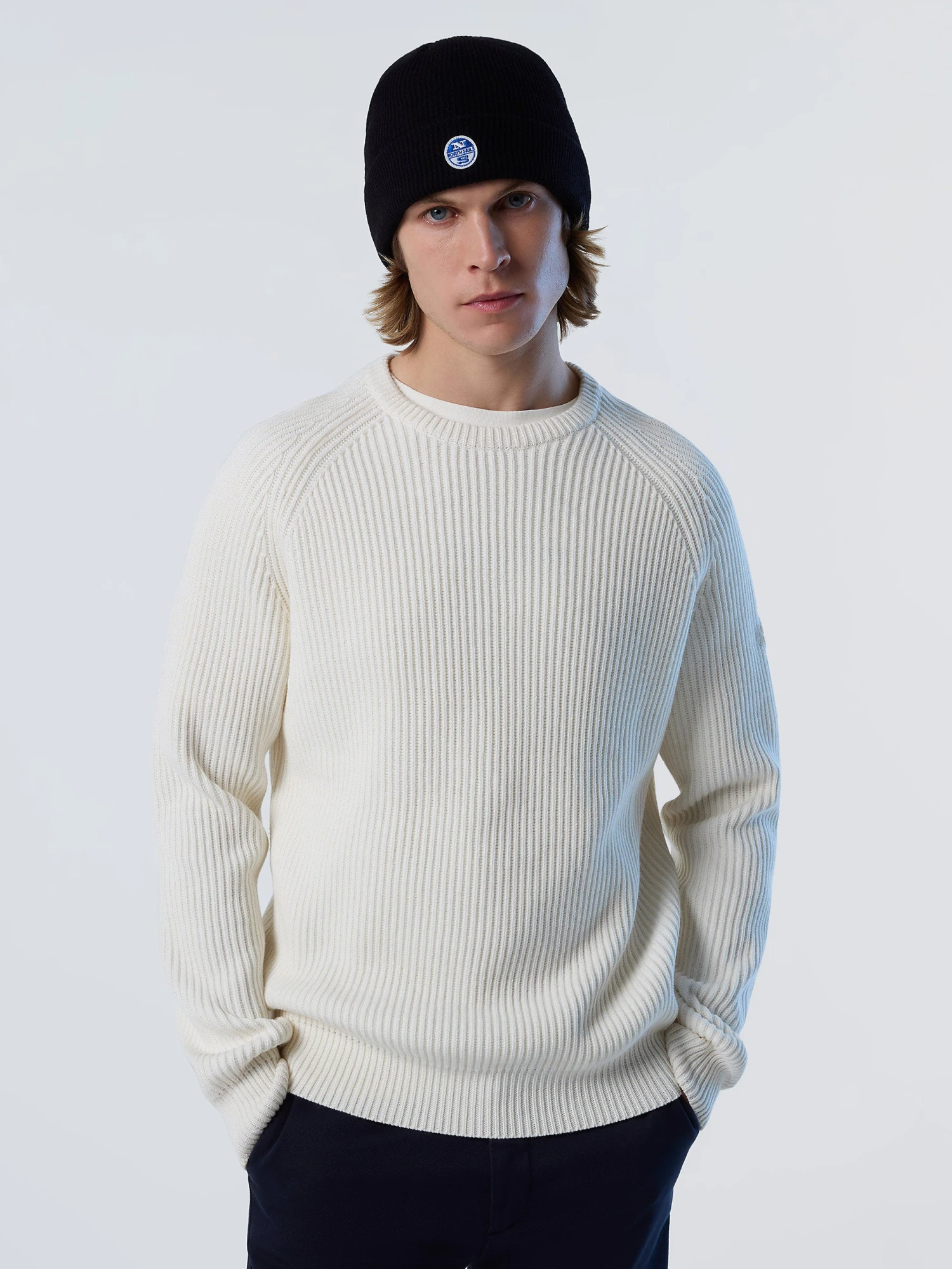 Ribbed Crew-neck Sweater 4 Ribbed Crew-neck Sweater - Image 2