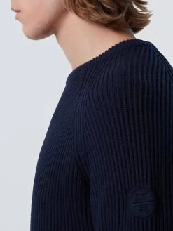 Ribbed Crew-neck Sweater 34 Ribbed Crew-neck Sweater -North Sails Apparel hi res 699867 0802 det2
