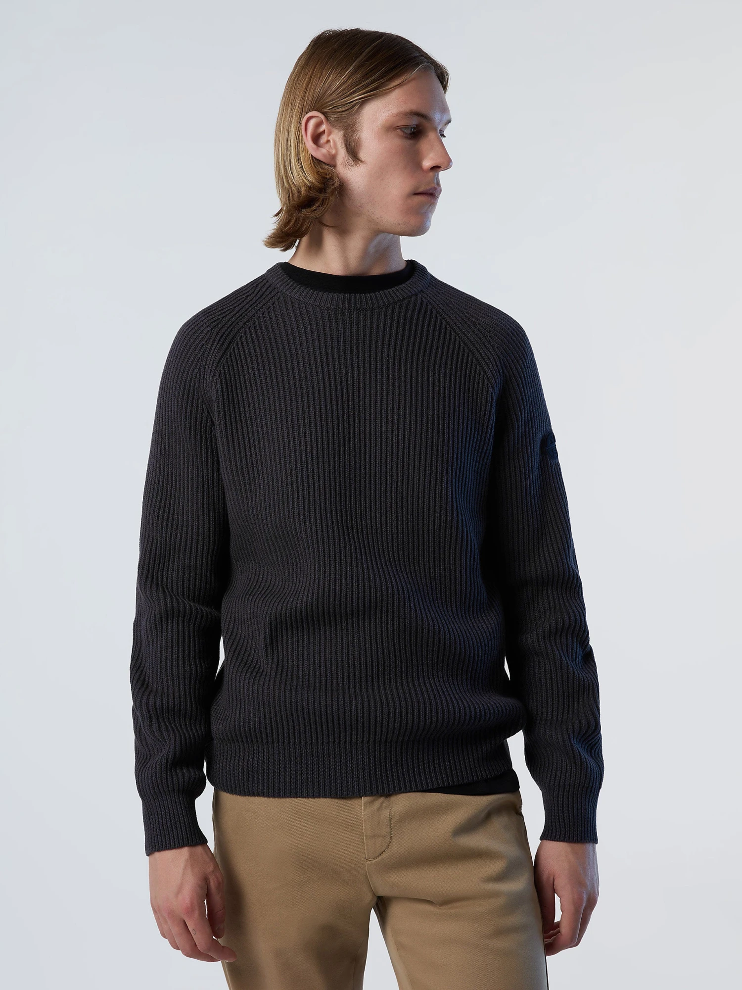 Ribbed Crew-neck Sweater 18 Ribbed Crew-neck Sweater - Image 16