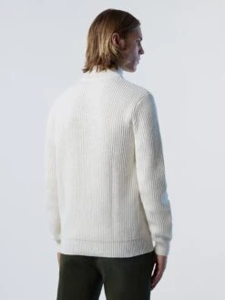 Ribbed Half-button Sweater 12 Ribbed Half-button Sweater -North Sails Apparel hi res 699870 0105 msback1