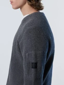 Contrast Rib Crewneck -North Sails Apparel hi res 699872 0935 det2