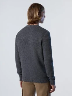 Contrast Rib Crewneck -North Sails Apparel hi res 699872 0935 msback1