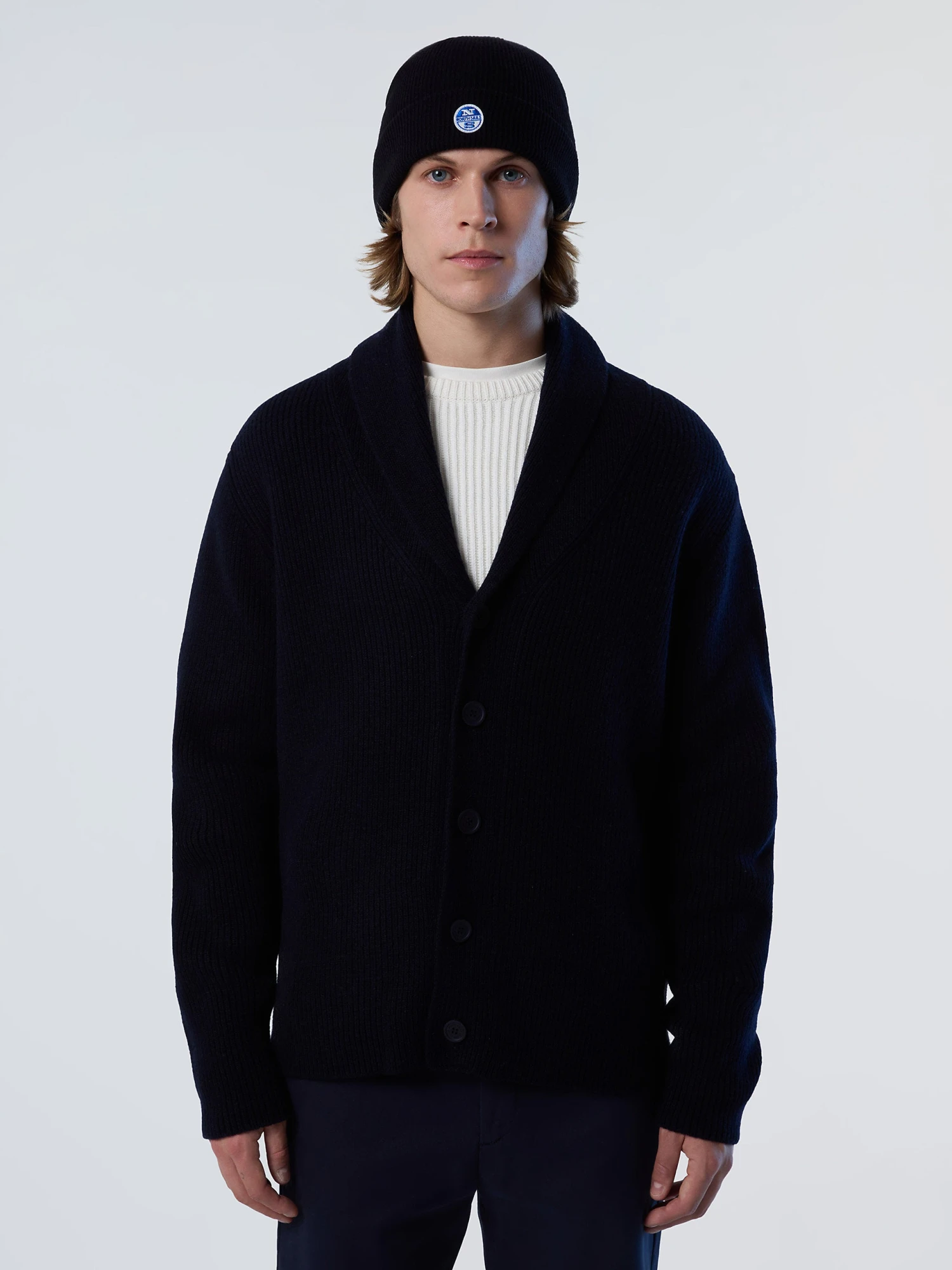 Shawl-collar Cardigan 3 Shawl-collar Cardigan