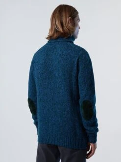 Sweater With Elbow Patches -North Sails Apparel hi res 699876 C001 msback1