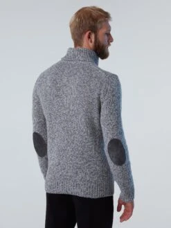 Sweater With Elbow Patches -North Sails Apparel hi res 699876 C002 msback1