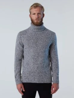 Sweater With Elbow Patches -North Sails Apparel hi res 699876 C002 msfront1