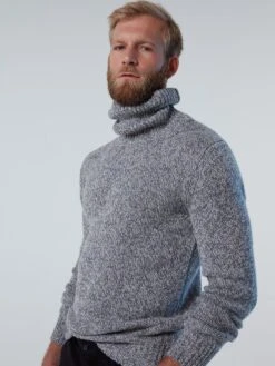 Sweater With Elbow Patches -North Sails Apparel hi res 699876 C002 msfront2