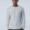 Cable-knit Sweater 1 Cable-knit Sweater -North Sails Apparel hi res 699882 0105 msfront1