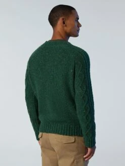 Cable-knit Sweater -North Sails Apparel hi res 699882 0416 msback1