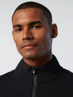 Bonded Full-zipper Sweatshirt -North Sails Apparel hi res 699886 0999 det2