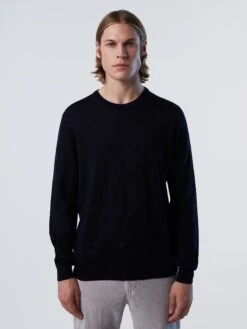 Hydrowool Crew-neck Sweater -North Sails Apparel hi res 699892 0802 msfront1