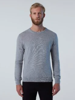 Hydrowool Crew-neck Sweater -North Sails Apparel hi res 699892 0906 msfront1