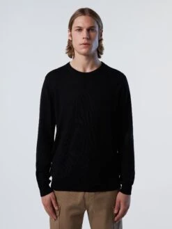 Hydrowool Crew-neck Sweater -North Sails Apparel hi res 699892 0999 msfront1