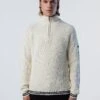 Half-zipper Wool Sweater 2 Half-zipper Wool Sweater -North Sails Apparel hi res 699898 0105 msfront1