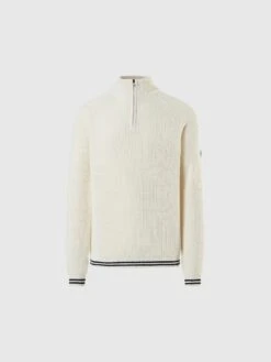 Half-zipper Wool Sweater 15 Half-zipper Wool Sweater -North Sails Apparel hi res 699898 0105 psfront1