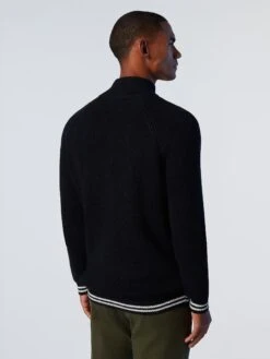 Half-zipper Wool Sweater 21 Half-zipper Wool Sweater -North Sails Apparel hi res 699898 0802 msback1