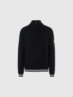 Half-zipper Wool Sweater 20 Half-zipper Wool Sweater -North Sails Apparel hi res 699898 0802 psfront1