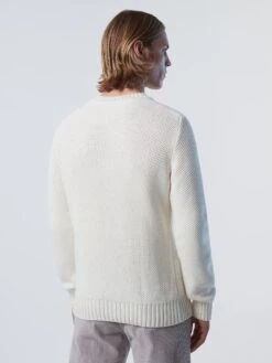 Honeycomb-knit Sweater -North Sails Apparel hi res 699900 0105 msback1