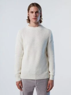 Honeycomb-knit Sweater