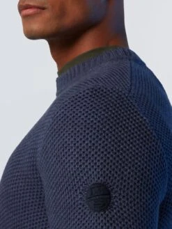 Honeycomb-knit Sweater -North Sails Apparel hi res 699900 0797 det2